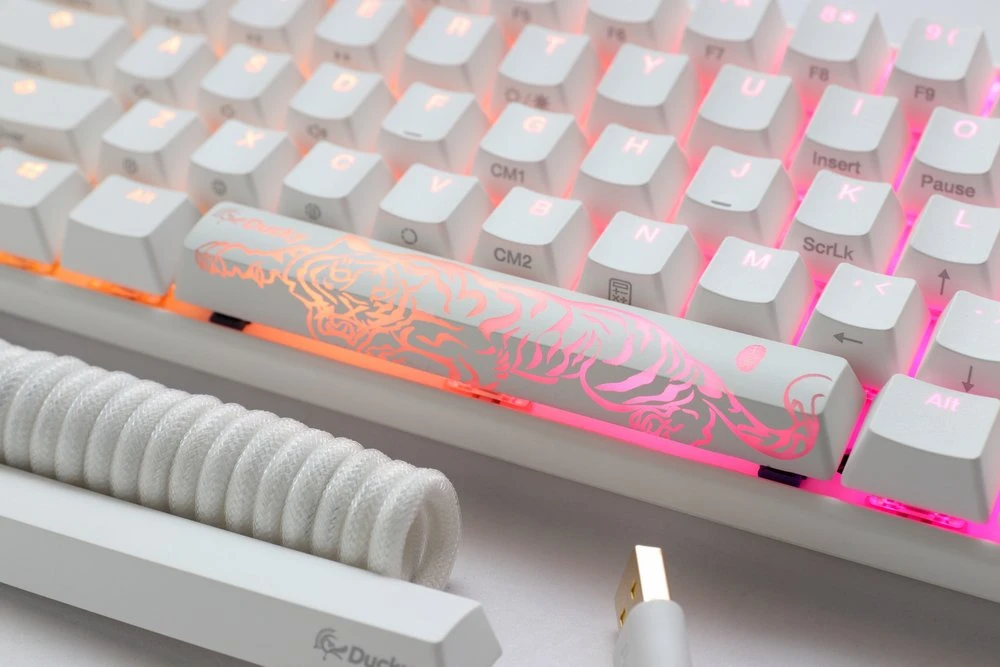 Ducky One 3 Pure White 65% mechanical keyboard giveaway in partnership with MechanicalKeyboards.com